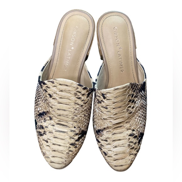 Gibson Latimer | Size 8 goat leather mules - Picture 2 of 5